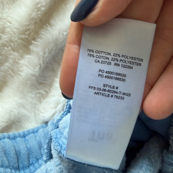 TNA Blue Sweatpants - Picture 3 of 3